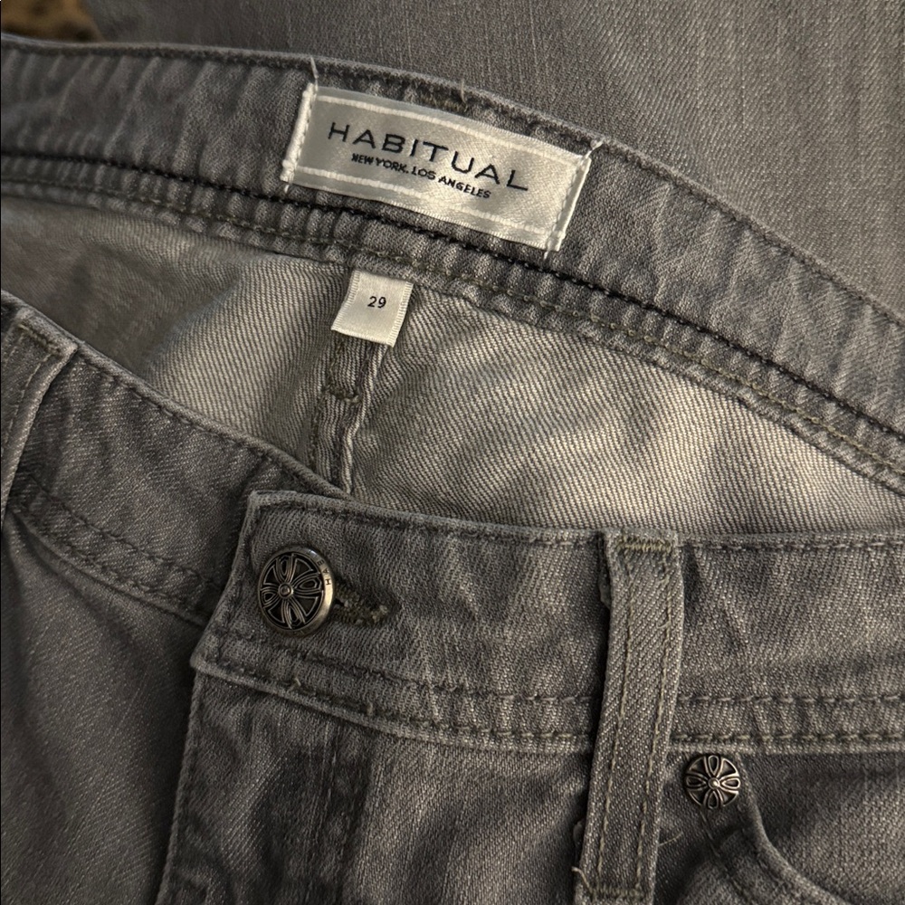 Vintage Habitual Ladies Grey Jeans Excellent New Condition